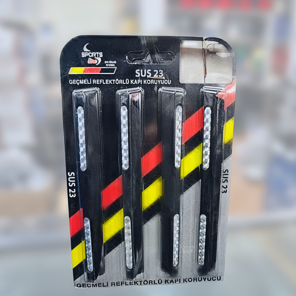 ARMA GECMELİ KAPI BADEMİ KAPI ÇARPMA ÖNLEYİCİ REFLEKTÖRLÜ