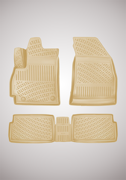 Chery Omoda 5 2022 Sonrası Havuzlu Paspas Bej