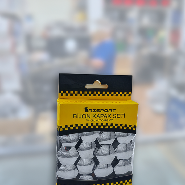 Universal Bijon Kapağı 17mm Krom Renk 20 Adet