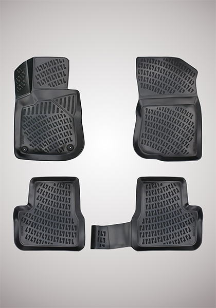 Peugeot 208 2012-2019 Havuzlu Paspas