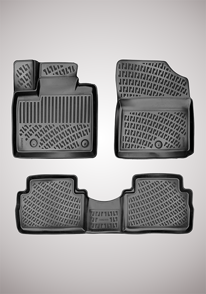 Hyundai Santa Fe 2020-2023 Havuzlu Paspas  Hybrid