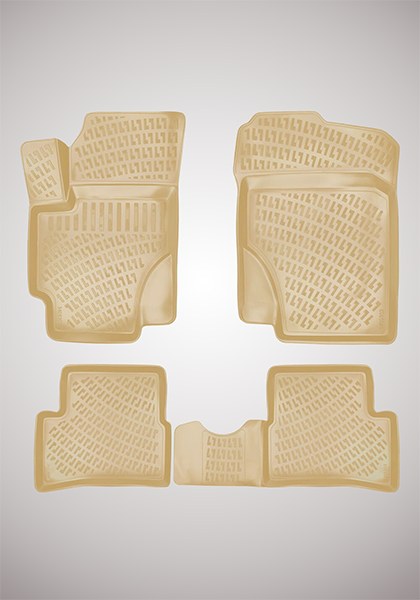 Kia Rio 2005-2011 Havuzlu Paspas Bej SEDAN