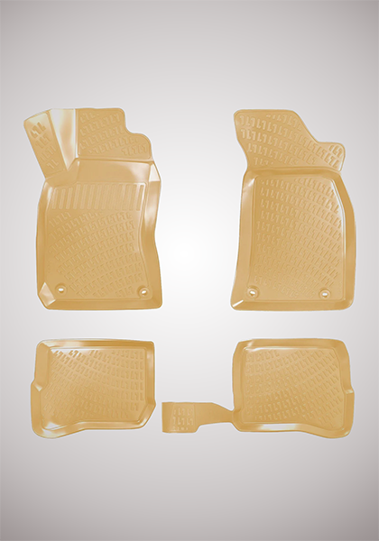 Volkswagen Passat B5B5.5 1996-2005 Havuzlu Paspas  Bej Sedan