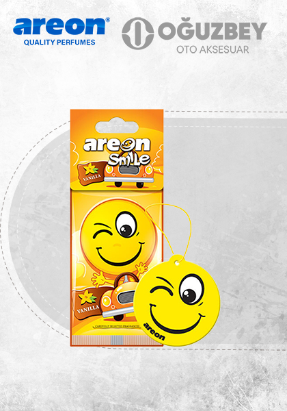 Areon Smile Dry Vanilla Oto Araç Kokusu