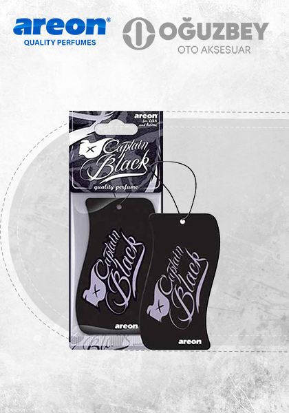 Areon Captain Black Black Crystal Oto Araç Kokusu