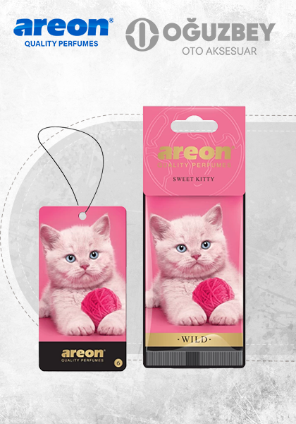 Areon Wild Sweet Kitty Oto Araç Kokusu