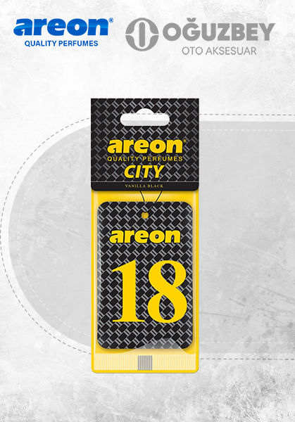 Areon City 18 Vanilla Black