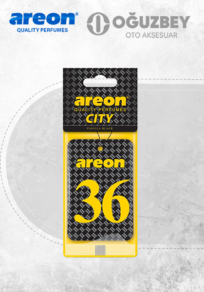 Areon City 36 Vanilla Black