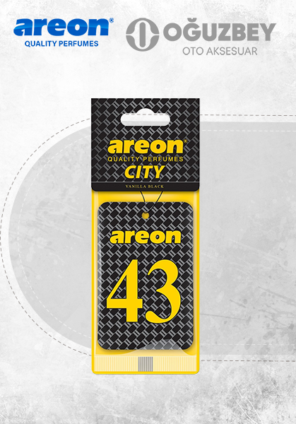 Areon City 43 Vanilla Black