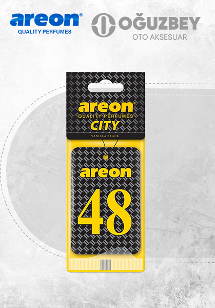 Areon City 48 Vanilla Black
