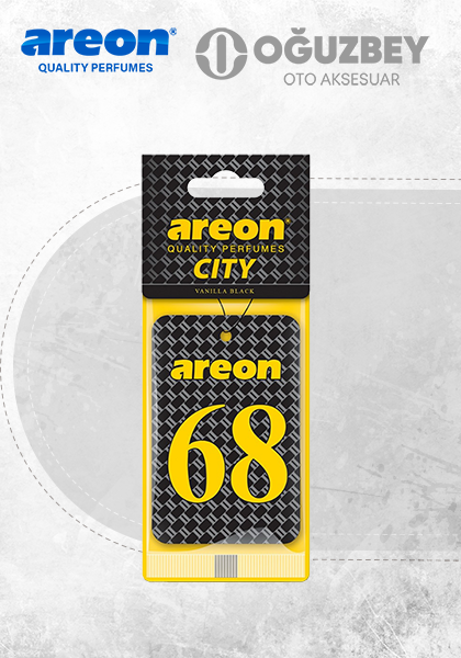 Areon City 68 Vanilla Black