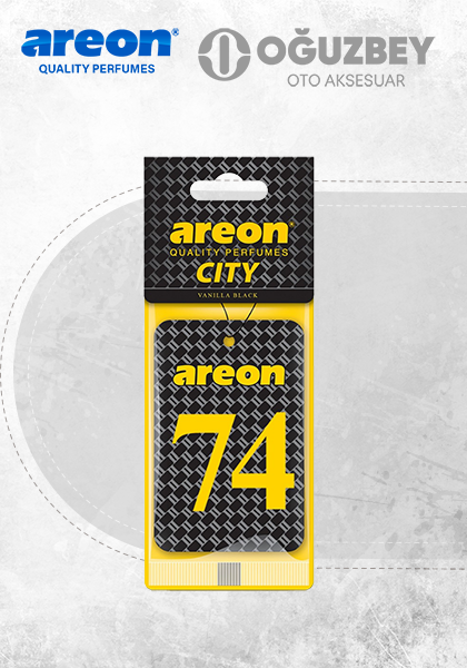 Areon City 74 Vanilla Black